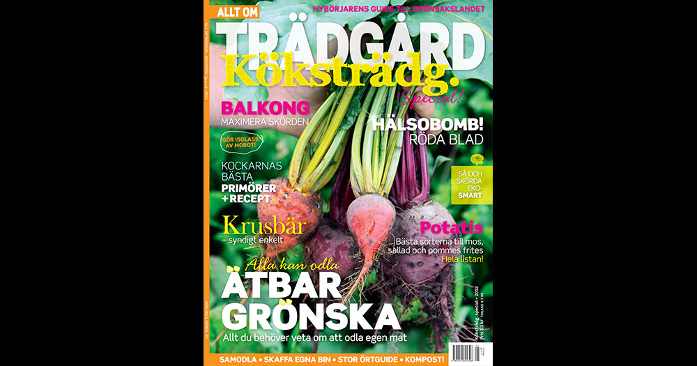 Allt om Trädgård, Swedish Gardening, April 2012