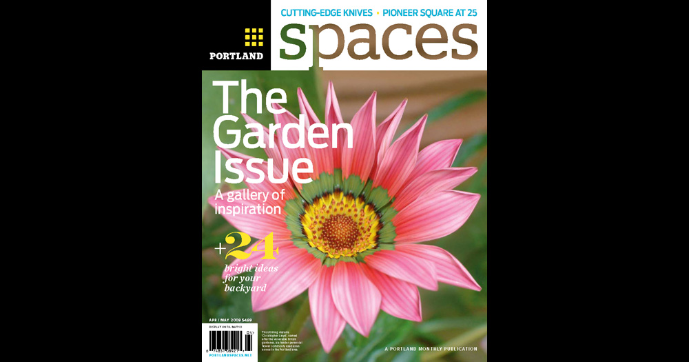 Portland Spaces cover April-May 2009